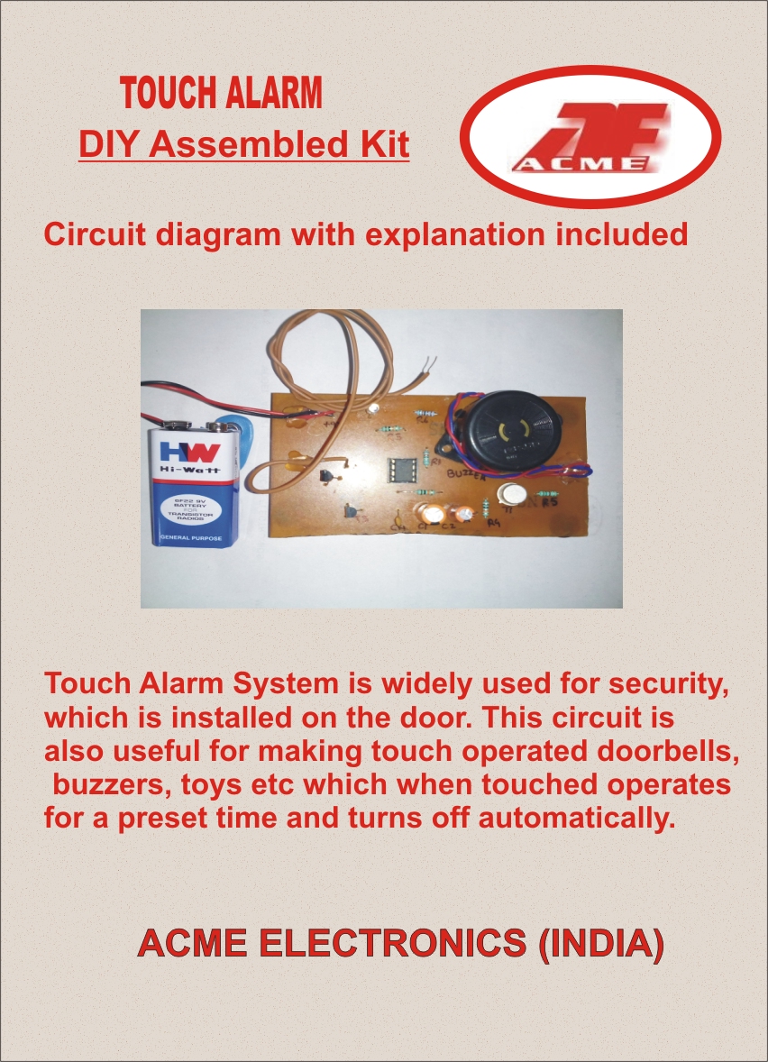 Touch Alarm DIY